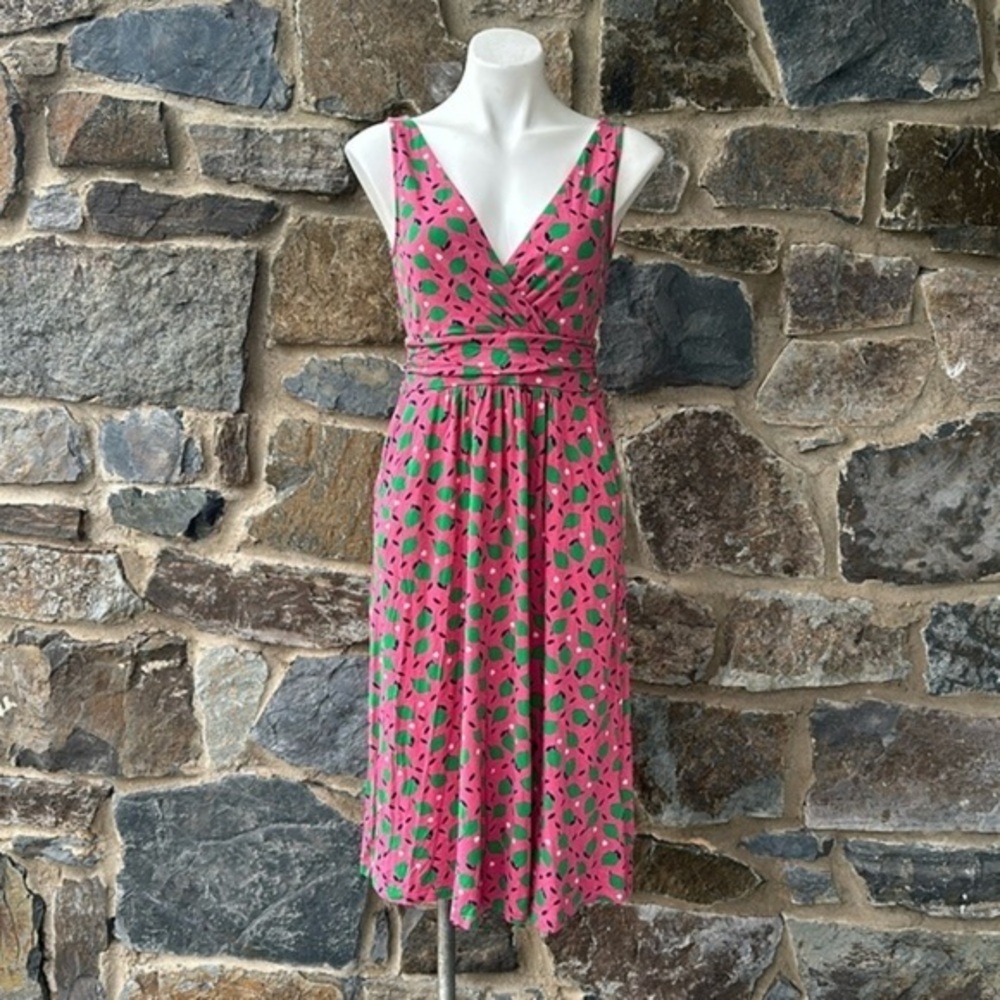 Boden Effie V-Neck Jersey Dress size 6R